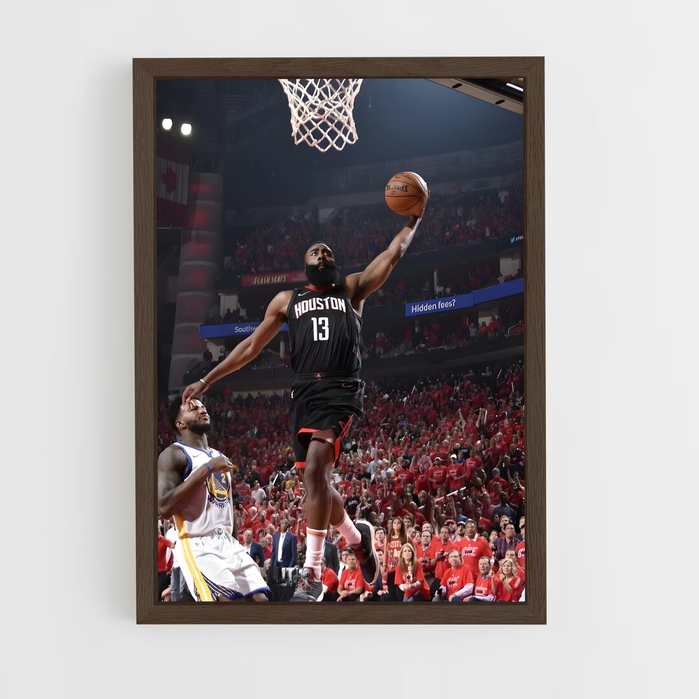Poster James harden – affiche Basketball (vue 5)